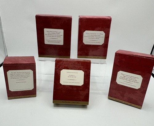Hallmark Keepsake Ornament Winnie the Pooh Christopher Piglet Tigger Lot Of 5 - Picture 7 of 7