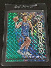 2022-23 Panini Mosaic Basketball Josh Giddey Give And Go Green Mosaic Prizm #7