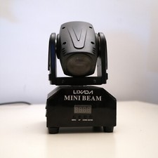 Lixada Mini Beam Moving Head DS-641 - DMX512, Sound Activated RGBW Stage Light