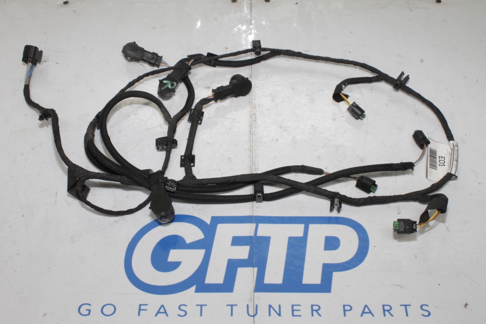 12-14 MCLAREN MP4-12C 12C 570 OEM REAR BUMPER WIRING HARNESS LOOM 11M0221CP