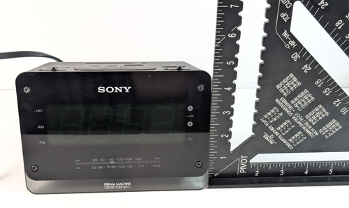 Sony Dream Machine FM/AM Alarm Clock Radio ICF-C414 TESTED WORKS - Picture 2 of 10