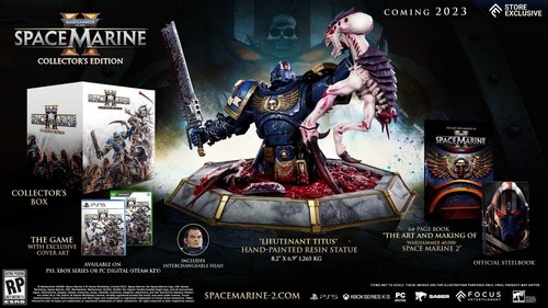 Warhammer 40K Space Marine 2 Collector's Edition - Xbox Series X - Brand New