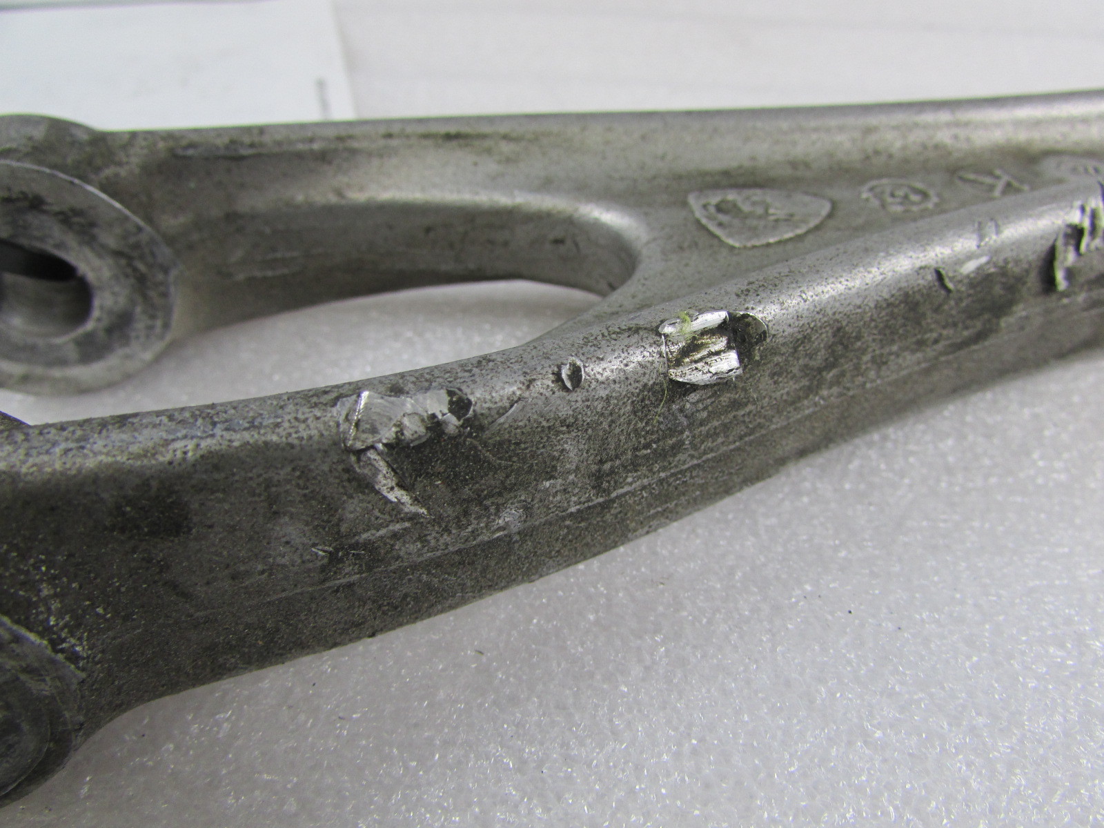 Lamborghini Aventador, Rear Lower Control Arm Rear Push Rod Used, P/N 470513387B