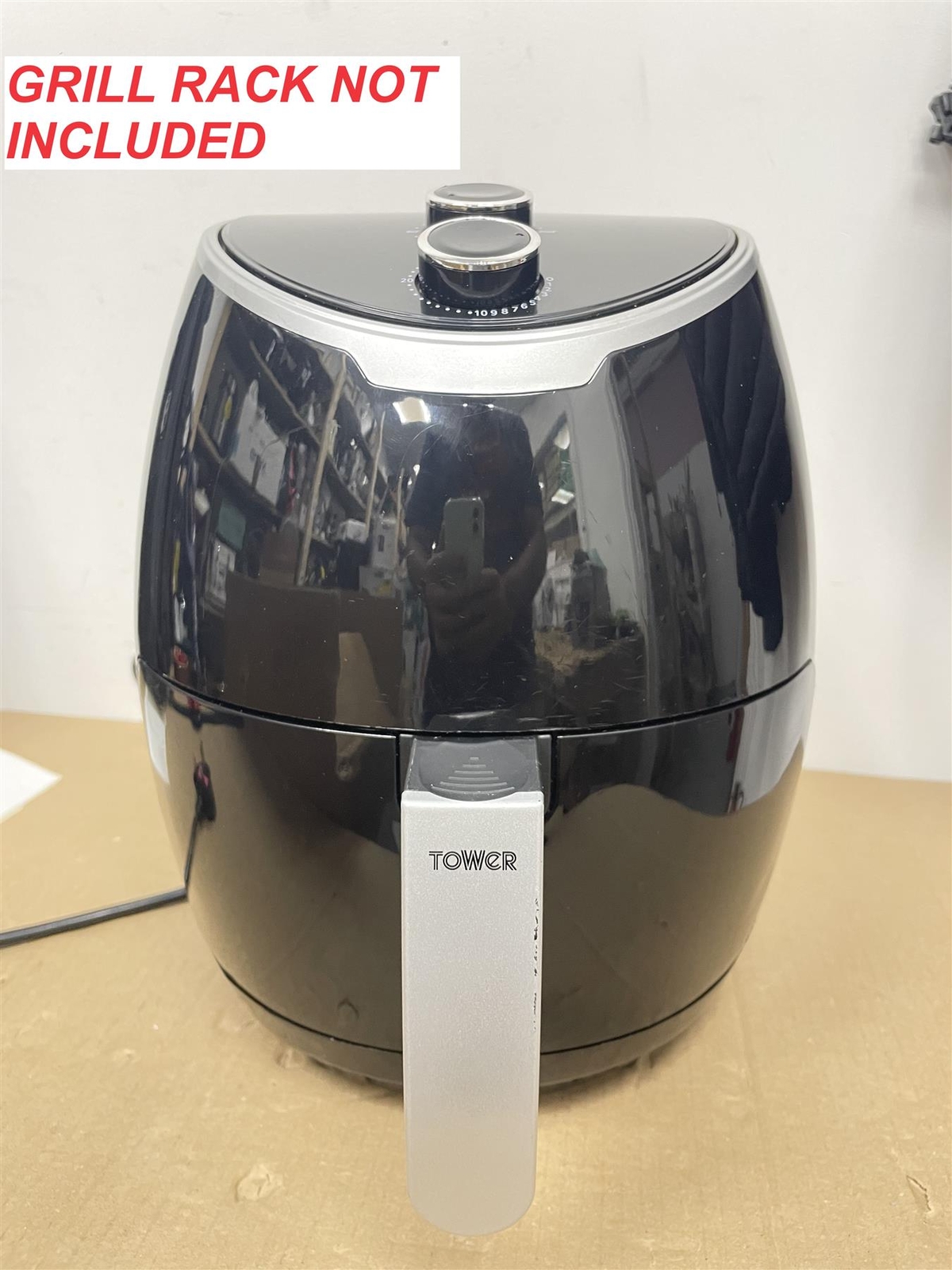 Tower Manual Air Fryer T17061 4L Kitchen Cooking Electric Healthy Chips