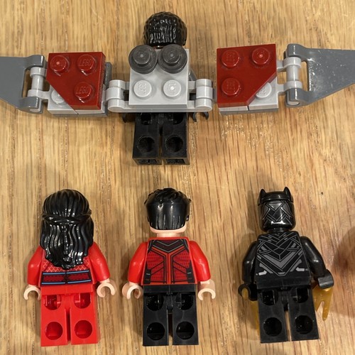 LEGO Marvel Minifigure Lot Thor Uatu Falcon Shang-Chi Hawkeye Ebony Maw Venom + - Picture 6 of 9