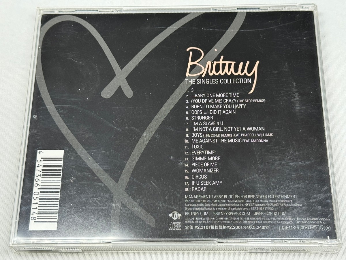 CD] Britney Spears Singles Collection Japan Import SICP-2459 | eBay