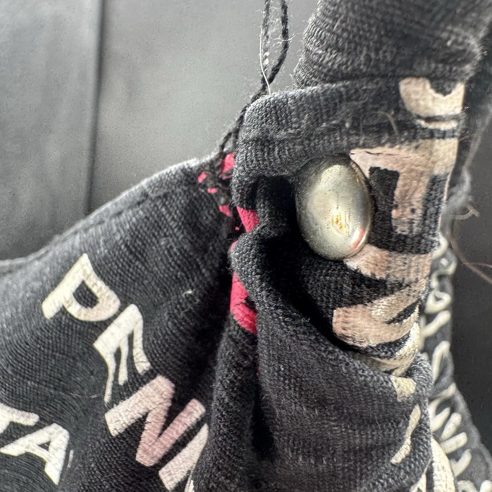 Bolso de Lona Penn State Licencia Oficial Rosa y Blanco Spell Outs Doble Asa Foto 3 de 4