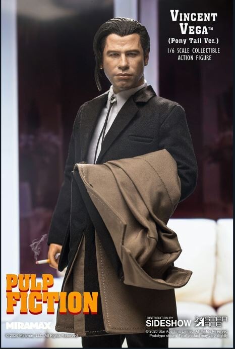 VINCENT VEGA (PONY TAIL VERSION) DELUXE 2.0 Sixth Scale