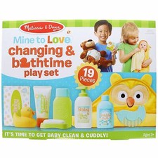 Melissa and Doug Mine to Love Changing  Bathtime Play Set