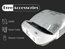 3300 Lumens 3LCD Projector for Museums and Galleries Ultra Short Throw 2160p ⭐