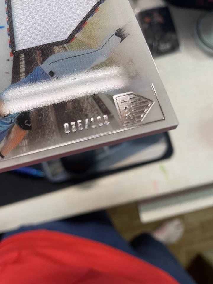 2023 Panini Chronicles Curtis Mead Patch Auto Rookie #35/100 TB RAYS #PMS-CM🔥 - Image 2 of 3