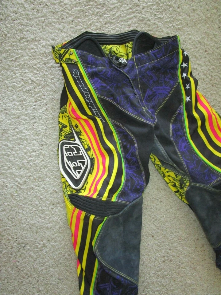 Штаны для велоспорта гоночные TROY LEE DESIGN НОВЫЕ подкладка вентиляция поликожа размер 32 - Изображение 2 из 4