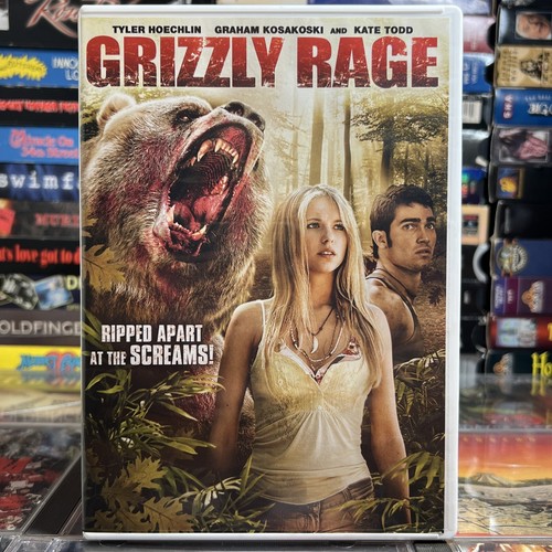 Grizzly Rage DVD 2008 Tyler Hoechlin Kate Todd Killer Bear Forest Survival Horro