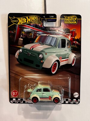 2024 HOT WHEELS BOULEVARD '60S FIAT 500 D MODIFICADO #97 HET65