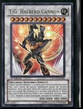 Yu-Gi-Oh! TCG T.G. Halberd Cannon EXVC-EN043 1st Edition Ultra Rare