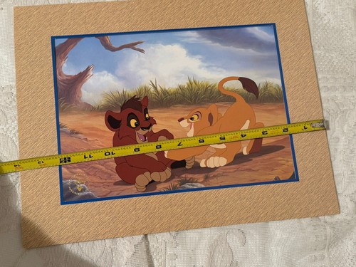 Esclusiva litografia vintage Disney Store Il Re Leone 2 Simbas Pride 11x14 - Foto 5 di 8