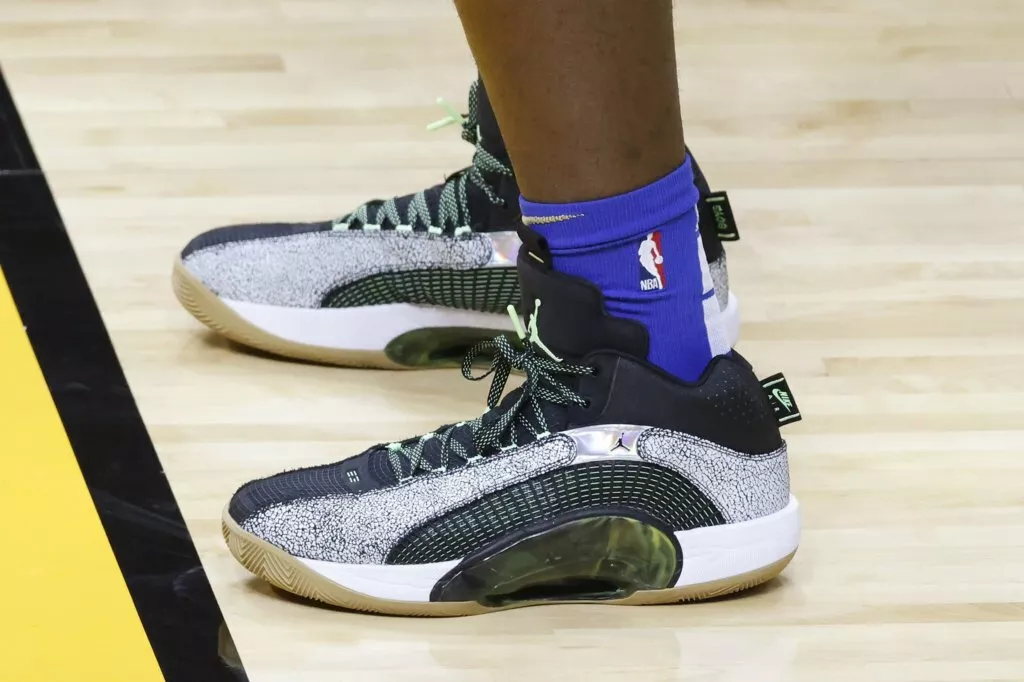 Nike Air Jordan 35 Bayou Boys Zion Williamson PE Green Gum DA2372 100 Size  10 | eBay