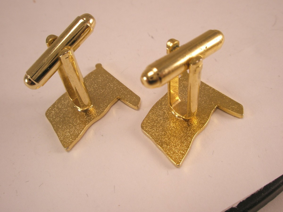 American US Flags Vintage Cuff Links old glory red white blue uncle sam View 6