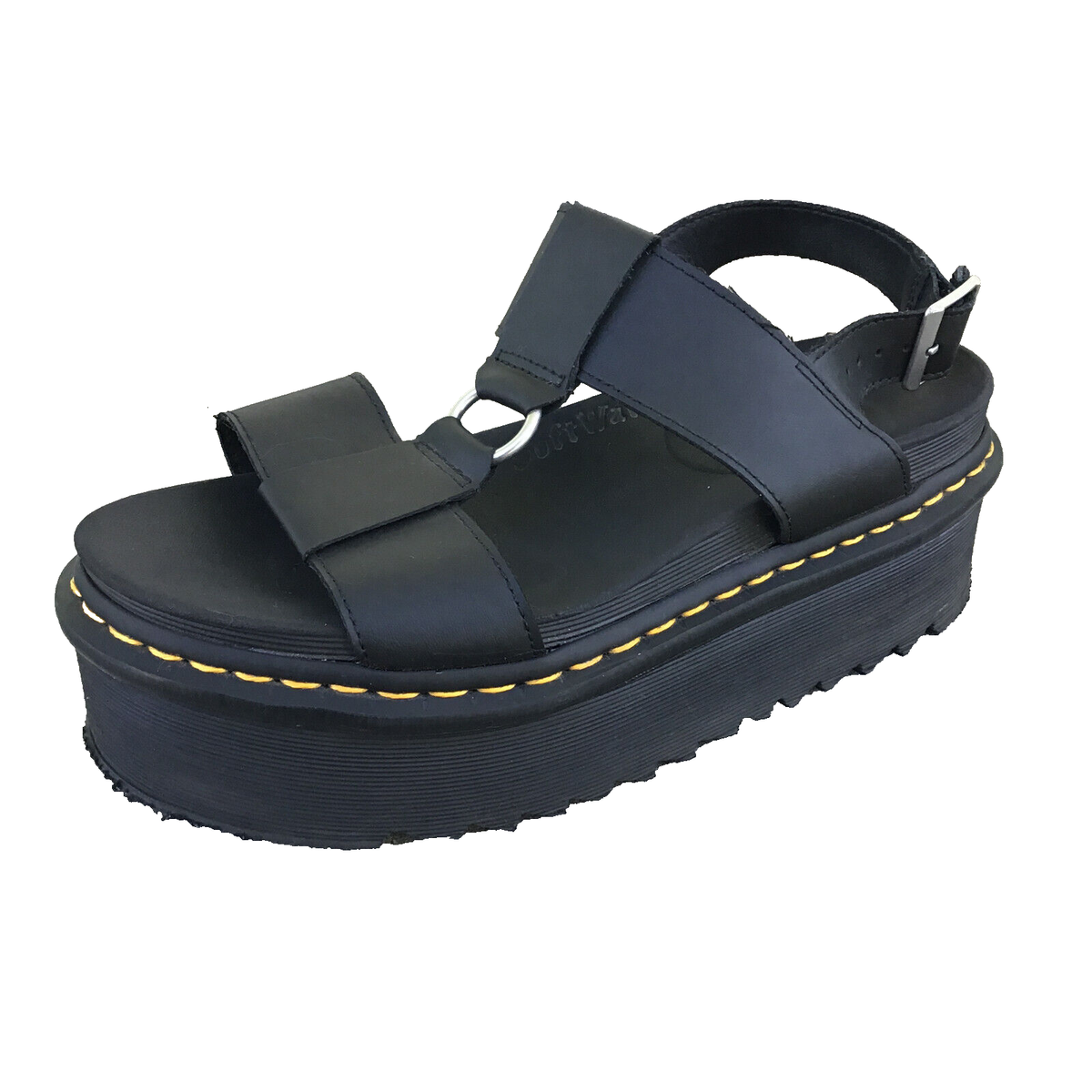 Dr.Martens☆FRANCIS LEATHER STRAP SANDALS Dr. Martens Francis Women Size 10 Leather Strap Platform