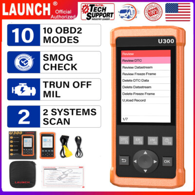 LAUNCH OBD2 Engine Code Reader Transmission Injection Scanner Car Diagnostic