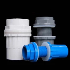 U-PVC Fish Tank Water Pipe 20-50mm Connector Aquarium Inlet Outlet Fitting Joint