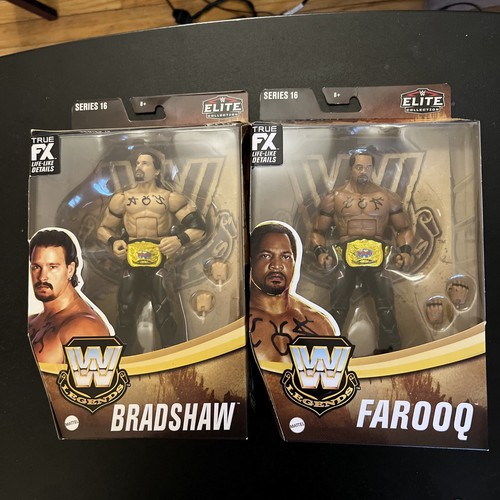 WWE Bradshaw Farooq Legends Elite Series 16 Mattel Figure Lot NEW Acolytes 2022 eBay