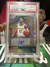 2019 Panini Illusions /25 Ja Morant Rookies Signs Emerald PSA 10 Auto POP 1