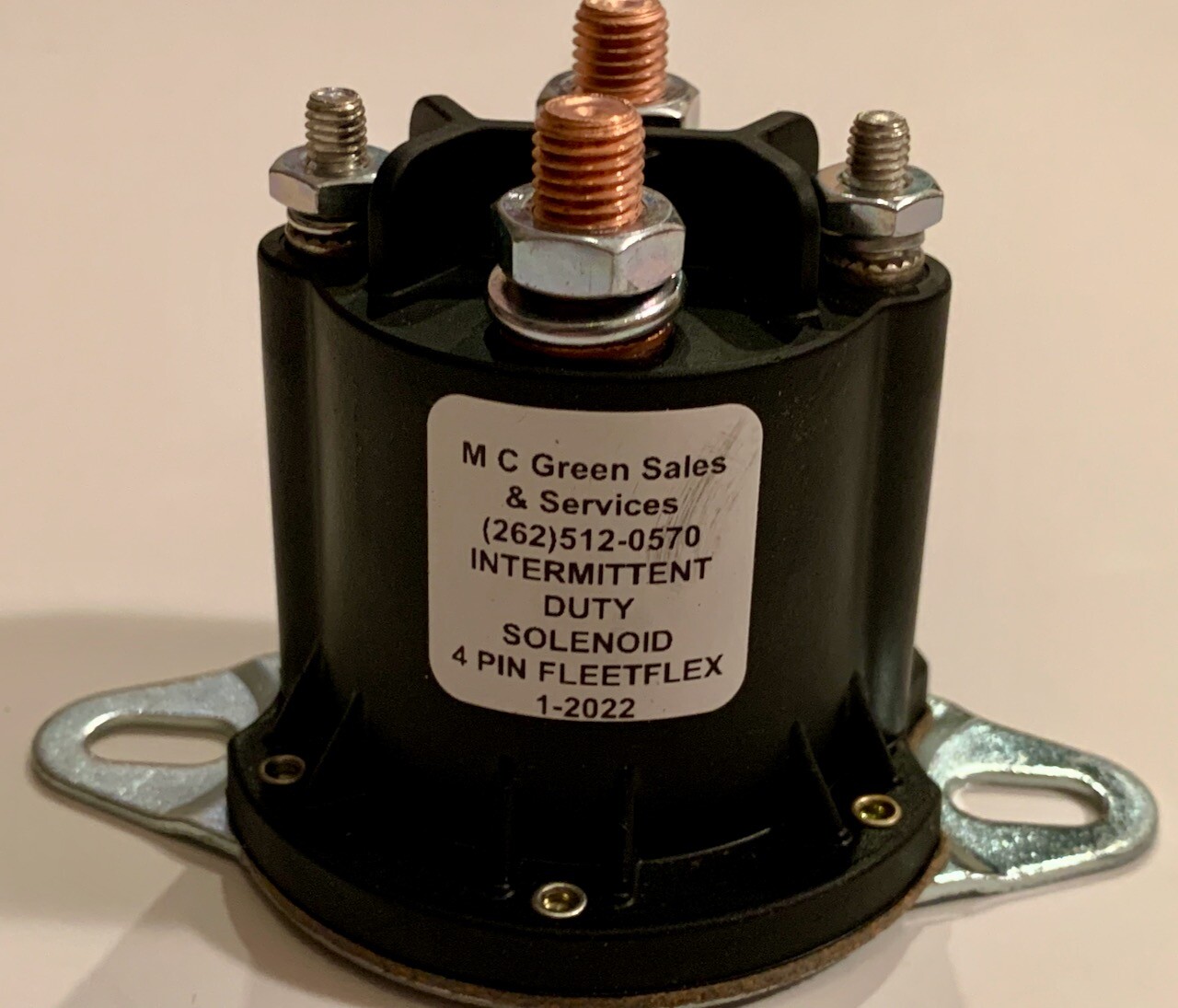 HYD01633 12V Snow Plow Solenoid Motor Relay 4 Termina For Boss Fleet Flex 42901