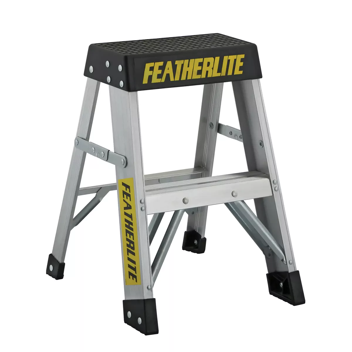 Featherlite 3402 2 Industrial Extra Heavy Duty Aluminum Step