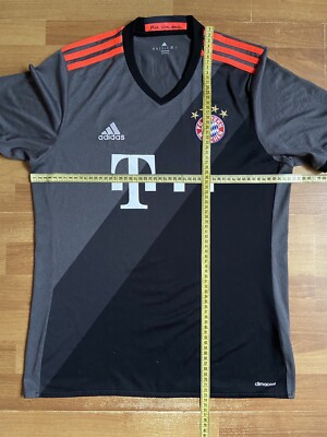 BAYERN MÜNICH 2016 2017 AWAY FOOTBALL SHIRT SOCCER JERSEY ADIDAS