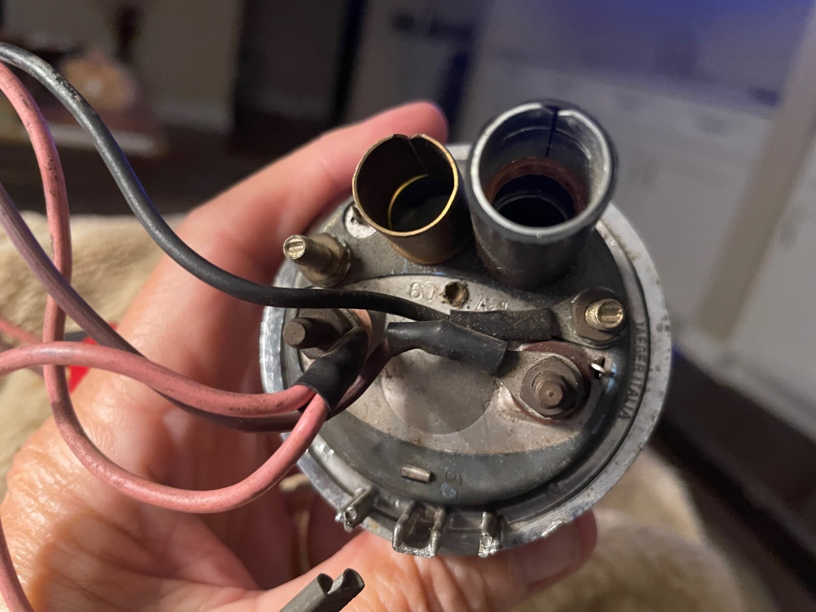 Maserati Jaeger tachometer 1969