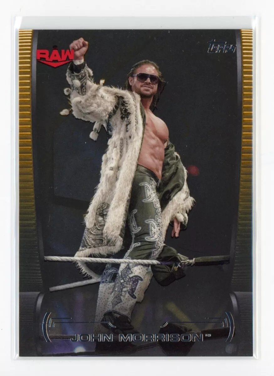 JOHN MORRISON 2021 Topps Undisputed WWE #13 GOLD PARALLEL 5/10 | eBay