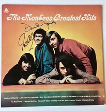 The Monkees - Davy Jones Mickey Dolenz Autograph Signed - *Hollywood Posters*