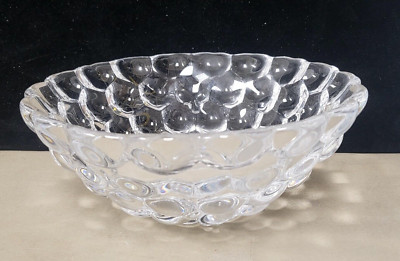 Orrefors Glass Bubble Decorative Dish