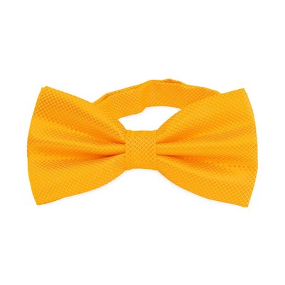 Pajarita Elegante a Cuadros de color Amarillo para hombre