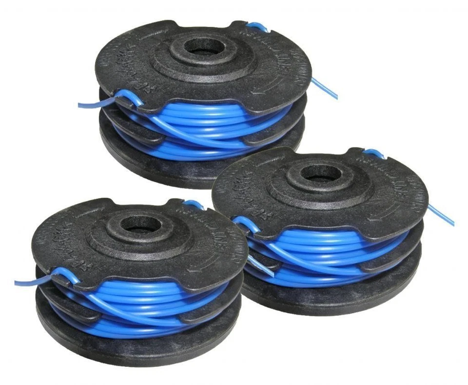 Homelite autofeed dual .065" string trimmer spool line 3 Pack - Image 2 of 2