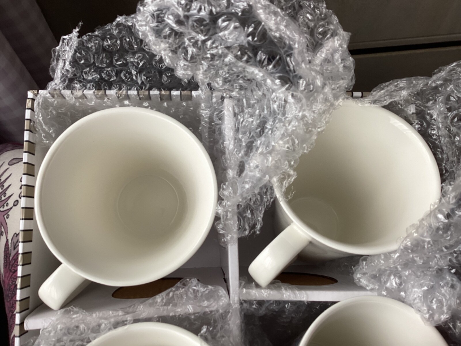 Paul Costelloe Set Of 4 Signed Ceramic Designer Mugs Coffee Tea Hot