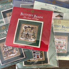 Christmas Village Mill Hill Buttons  Beads YOUR CHOICE  NEW
