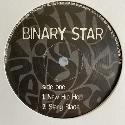 BINARY STAR - NEW HIP-HOP / SLANG BLADE / GLEN CLOSE (12