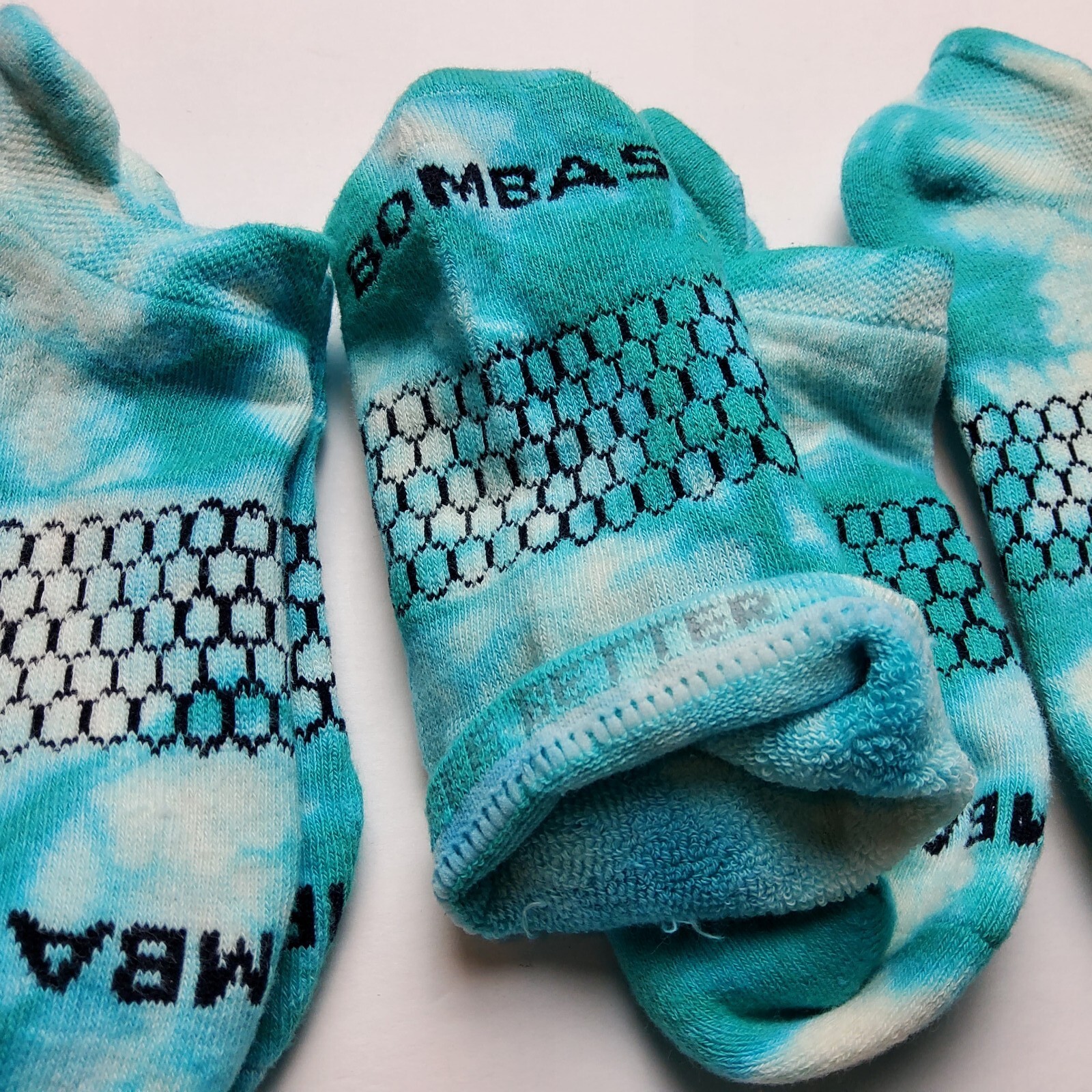 Bombas Tie Dyed Ankle Socks Lot Of 3 Size S eBay