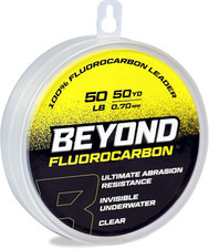 Beyond Fluorocarbon Leader Fishing Line - 100 Pure Fluorocarbon Leader Material