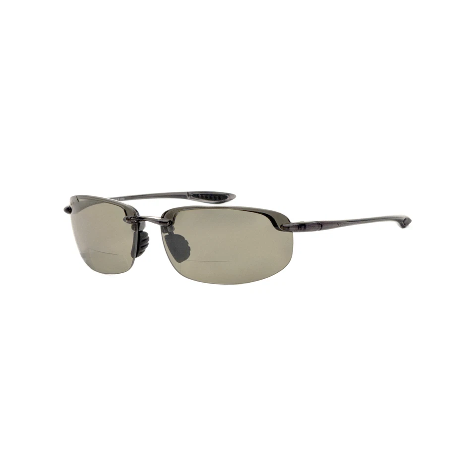 Gafas de sol grises Maui Jim Hookipa 57 mm para hombre MJ0407SA-012
