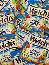 Welchs Mixed Fruit Snacks 25g Pouches Made With Real Fruit Gluten Free Welch's