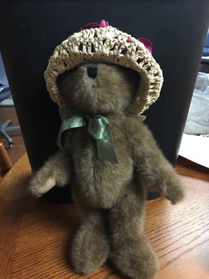 Boyds Bears Plush ADELINE LABEARSLEY Fabric Retired Bear 