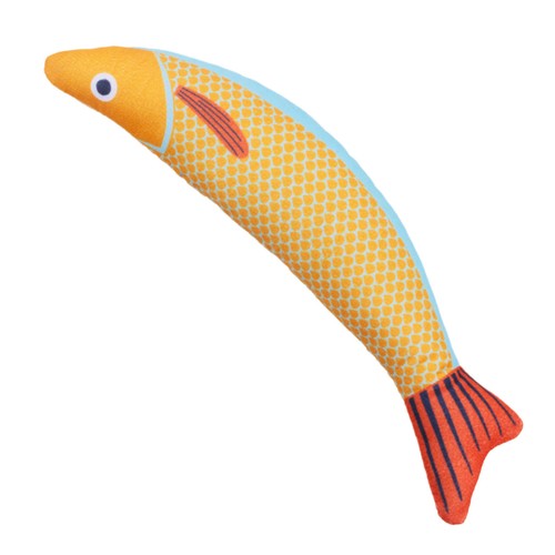 Cat Teething Toys Indoor Catnip Saury Fish Plush Biting Toy Interactive Catnip - Picture 15 of 15