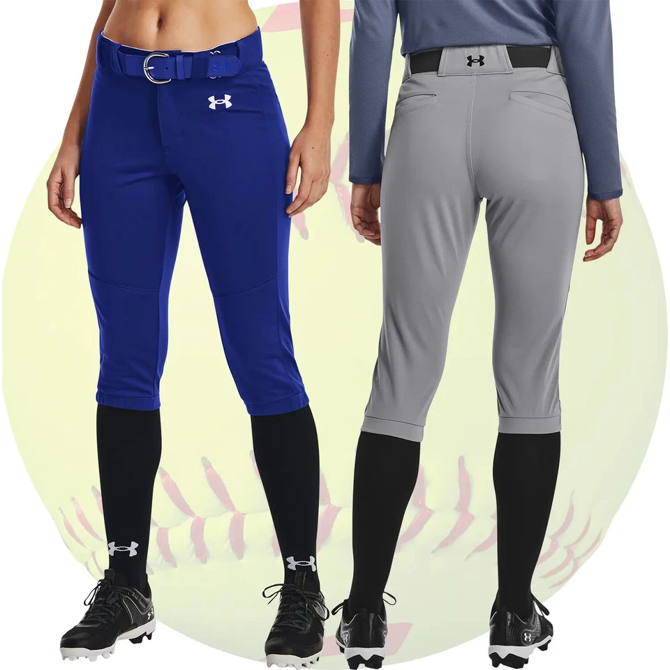 Under Armour Women's UA Utility Softball Pants Dual Knees & Upper Back 1375665 - Image 2 of 4