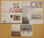 GB - 2008 - JOB LOT OF 5 M/S FIRST DAY COVERS FDC's - ALL DIFFERENT - #3681