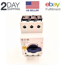 EATON Thermal Magnetic Circuit Breaker Motor Protect PKZM0-10 10 A 3 Pole US New