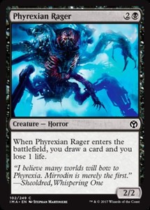 Phyrexian Rager 102/249 Iconic Masters