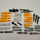 Vintage GI Joe Missiles Bombs Lot 1980s Cobra Vehicle Weapons Parts